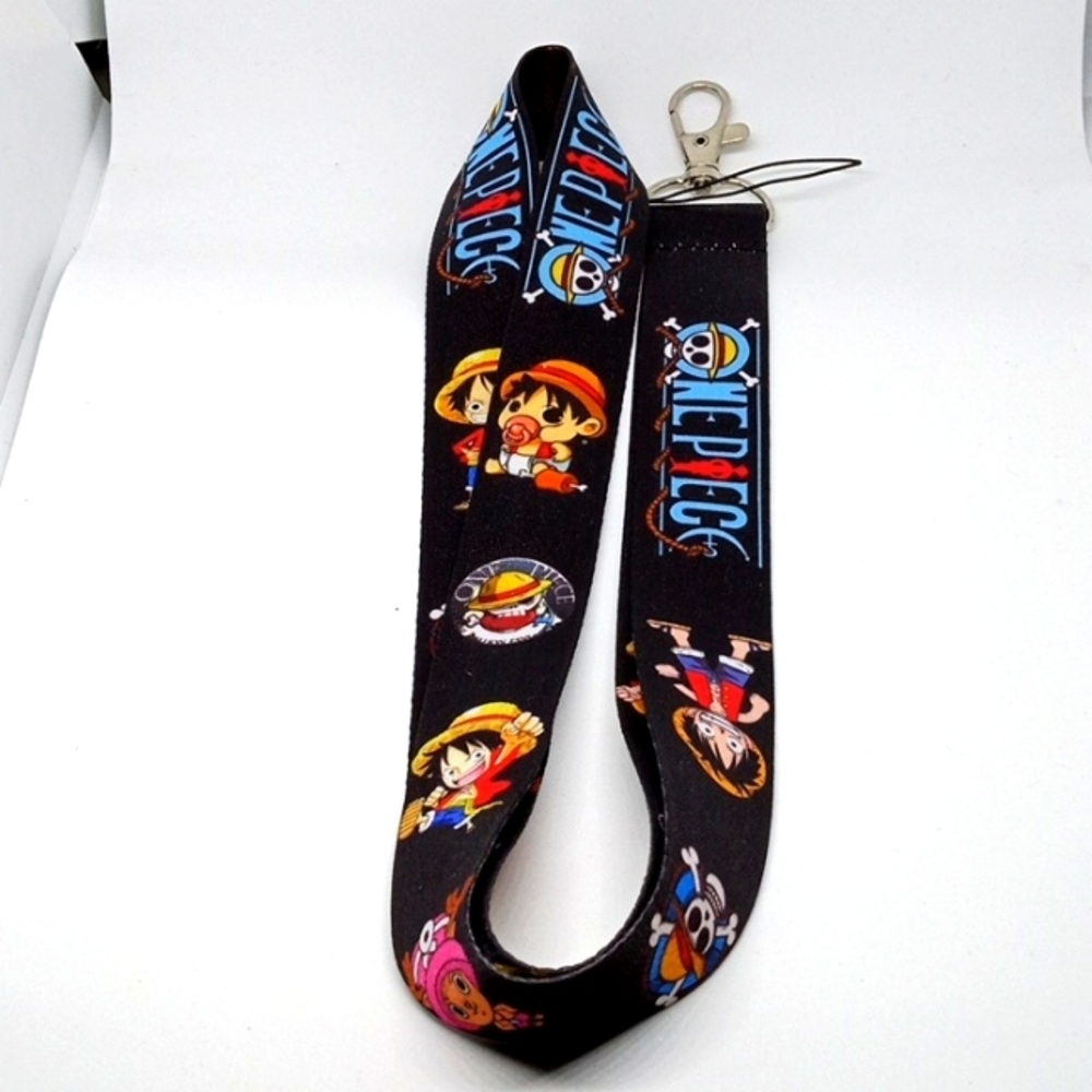 One piece lanyard